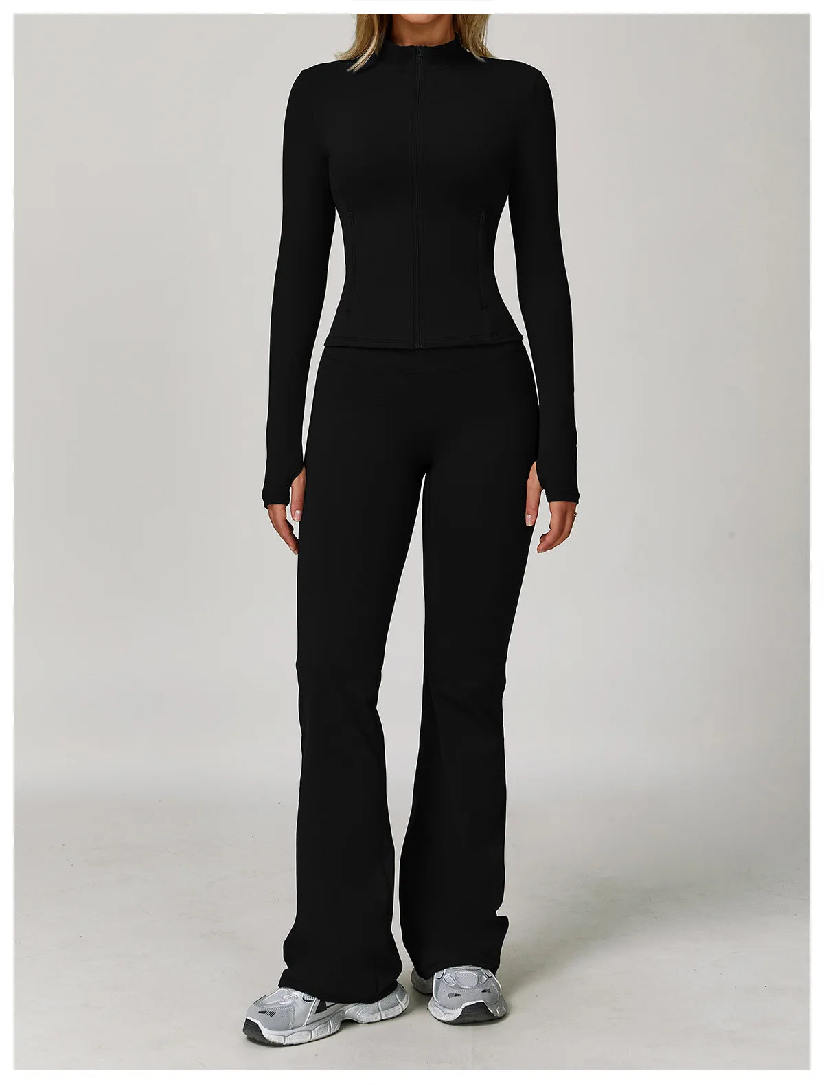 2/3PCS Yoga Suit Sports Set Gym Set Women Tracksuit Running Workout Clothes Long Sleeve Sports Bra Athletic Wear Yoga Clothing