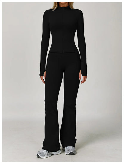 2/3PCS Yoga Suit Sports Set Gym Set Women Tracksuit Running Workout Clothes Long Sleeve Sports Bra Athletic Wear Yoga Clothing