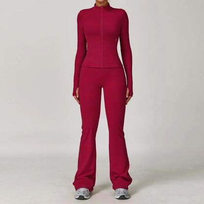 2/3PCS Yoga Suit Sports Set Gym Set Women Tracksuit Running Workout Clothes Long Sleeve Sports Bra Athletic Wear Yoga Clothing