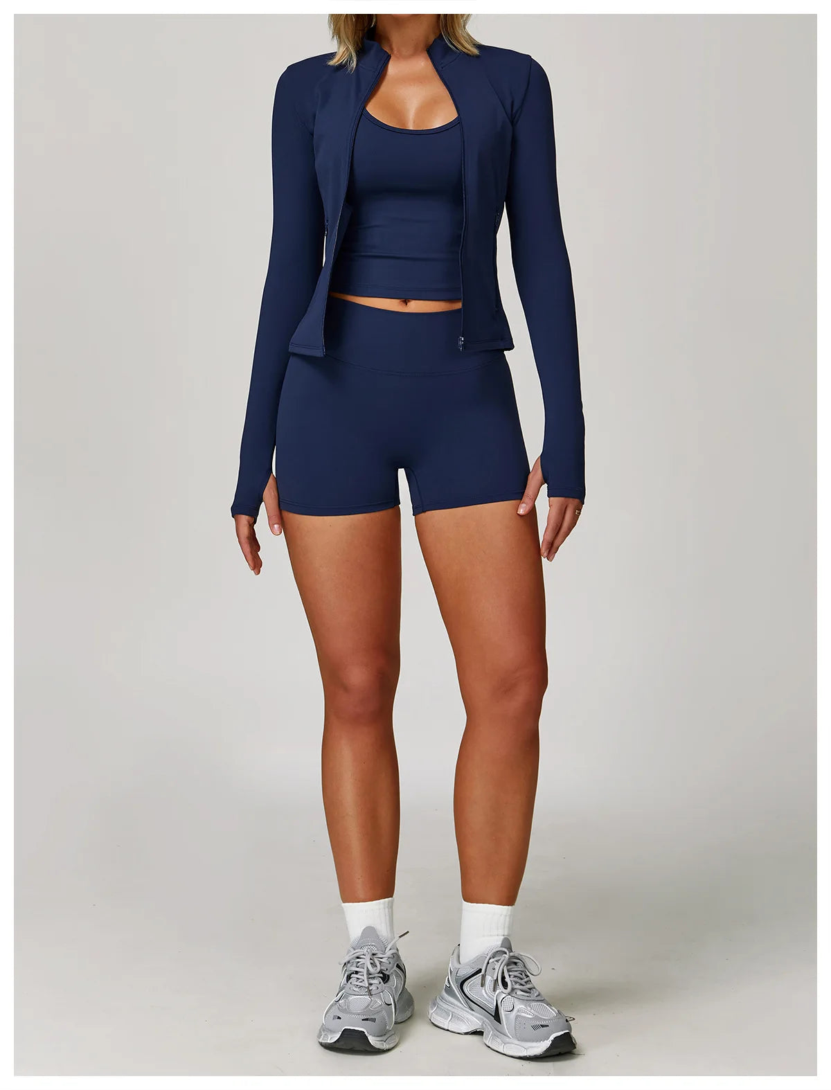 2/3PCS Yoga Suit Sports Set Gym Set Women Tracksuit Running Workout Clothes Long Sleeve Sports Bra Athletic Wear Yoga Clothing